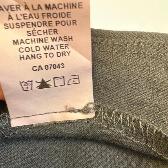 Studio Point Black above the knee stretchy Pencil Skirt for Work women's size M - Picture 5 of 7